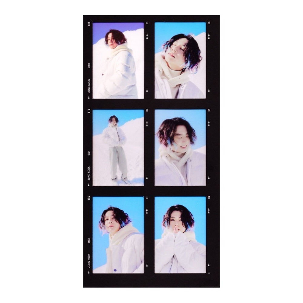 BTS 2021 WINTER PACKAGE JUNGKOOK FILM STRIP - BRAND NEW, SEALED